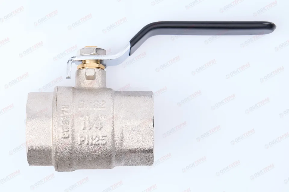 Кран шаровый     TIM    1 1/4" ВВ   ручка   (5шт/20ящ)