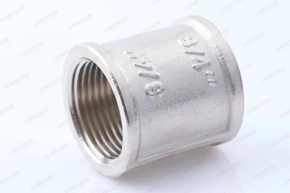 Муфта       3/4"  никель   (Valtec)   (110ящ/10шт)