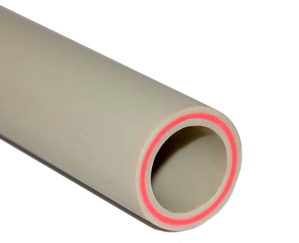 Труба   SDR 7,4 PN20 32х4,4 армир стекловолокном СЕРАЯ PP-R    (RTP)   (60м)