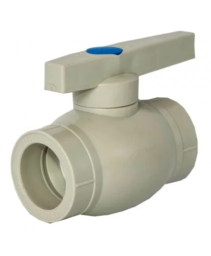 Кран PPR 25 ТСМ (стальной шар) СЕРЫЙ (10шт)