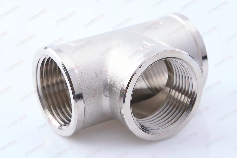 Тройник   1" ввв      никель   (Valtec)    (5уп/25ящ)