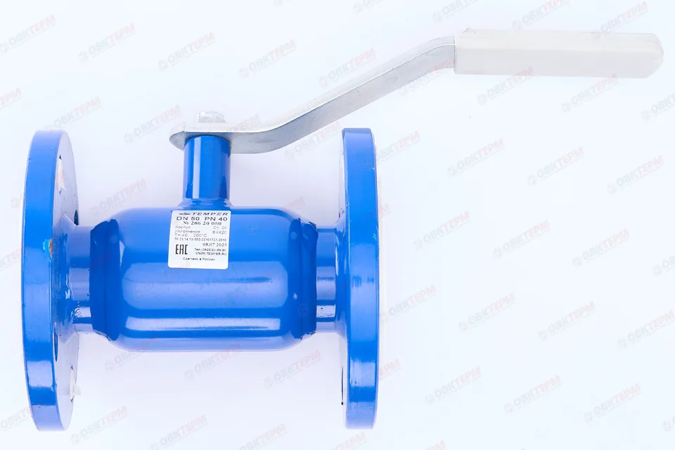 Кран шаровый Temper  50 PN40    фланцевый     (L - 180мм)