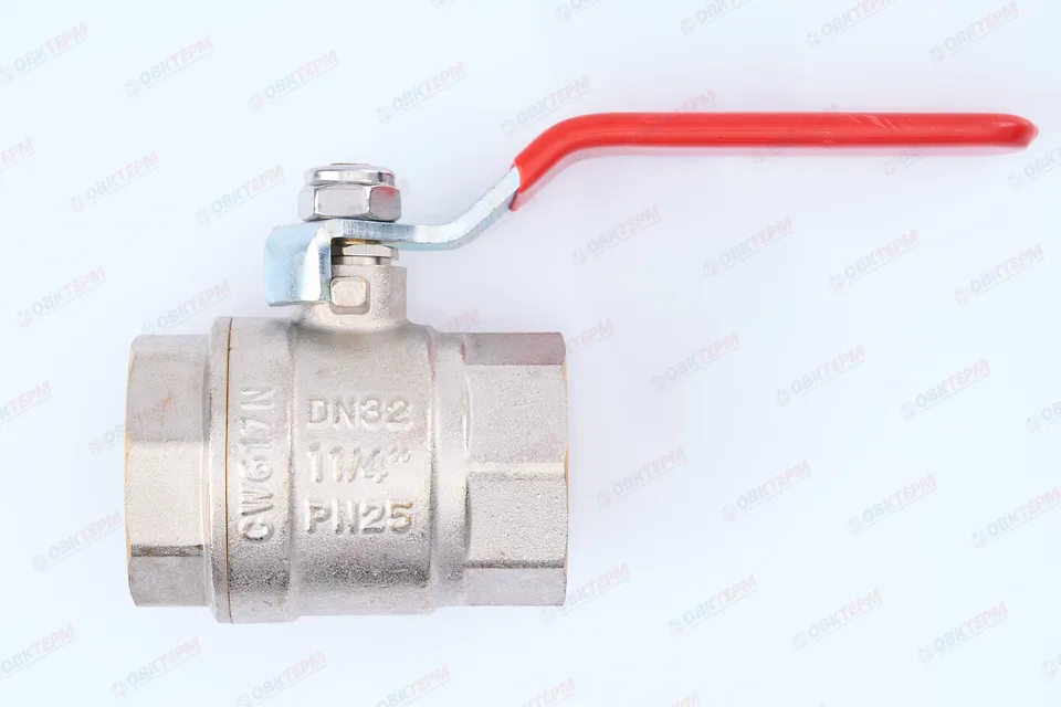 Кран шаровый Valtec 1 1/4" ВВ ручка (3/36)