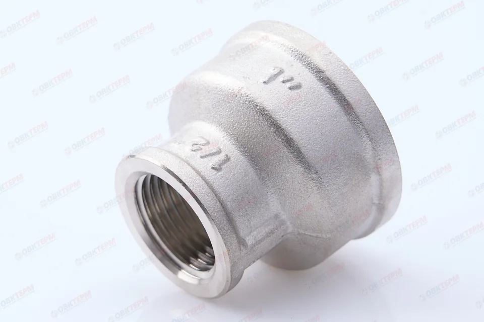 Муфта      1" в - 1/2"в  никель   Valtec   (100ящ/10шт)