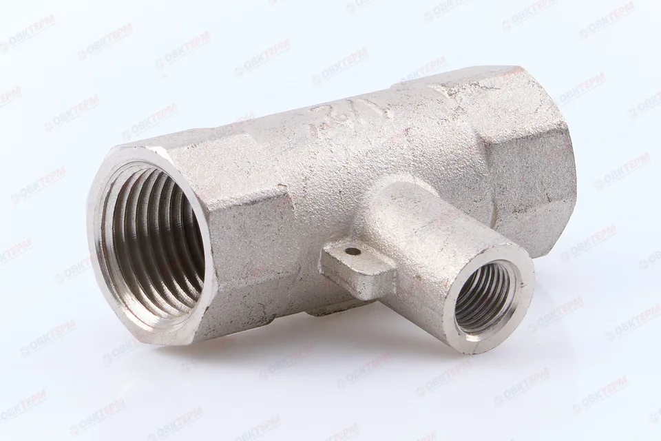 Тройник Valtec под датчик теплосчетчика 1/2" * М10 * 1/2" ввв