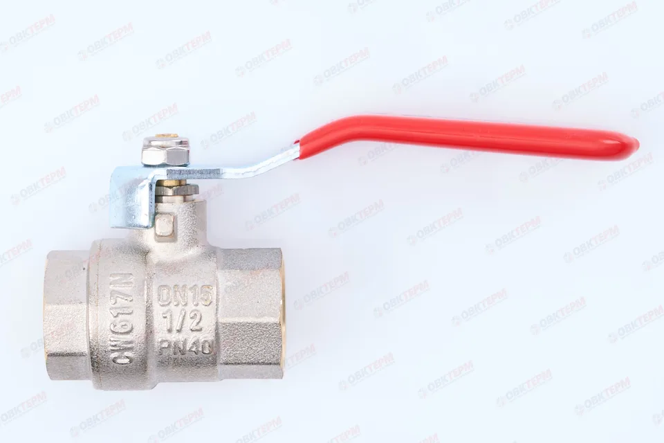 Кран шаровый Valtec 1/2" ВВ ручка (126/14)