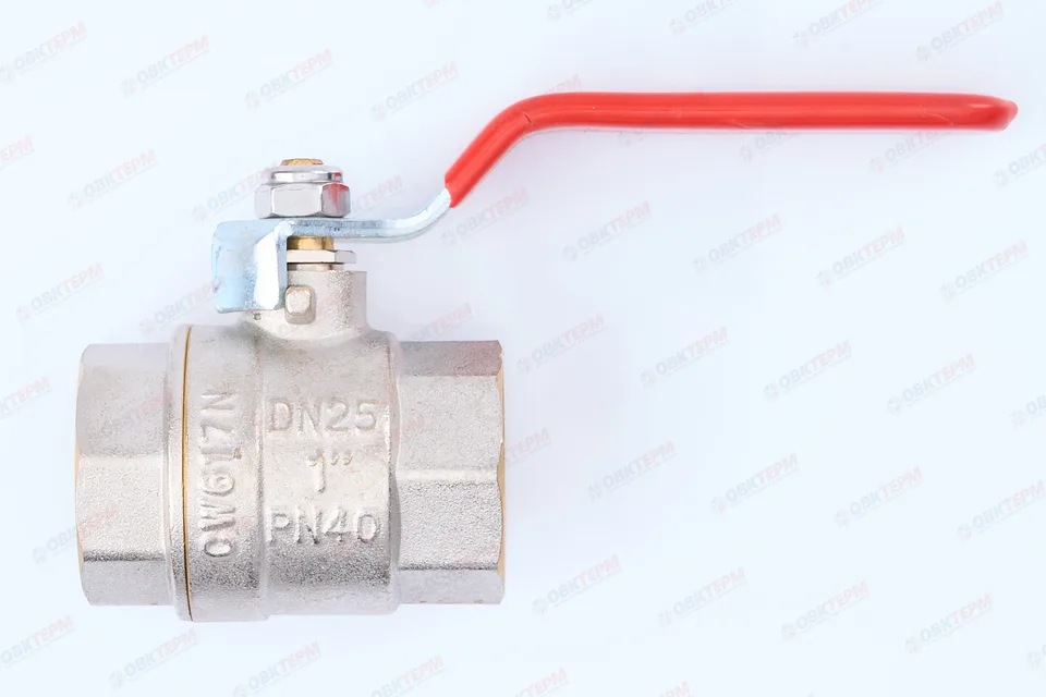 Кран шаровый        Valtec     1" ВВ      ручка (6/54)