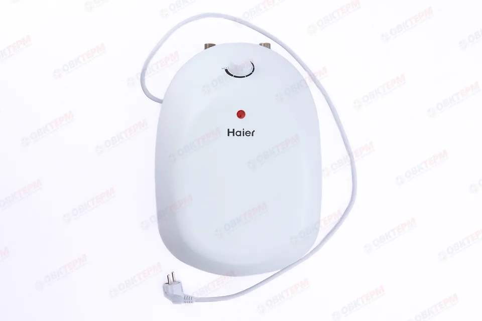 Бойлер  Haier ES           8V -Q2(R)   (подмоечный,белый,тэн 1,5 кВт, в387,ш255,г283)