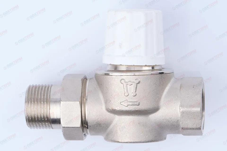 Клапан термостат. Valtec повыш. пропускн. спос. прямой 3/4"    (5уп/60ящ)