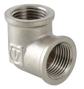 Угол 3/4" вв никель (Valtec) (70ящ/10шт)