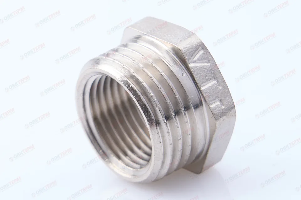 Футорка 1/2"н - 3/8"в никель (Valtec) (450ящ/10шт)
