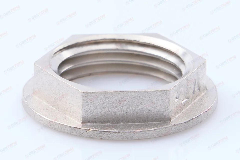 Контргайка 1/2" никель Valtec (550ящ/10шт)