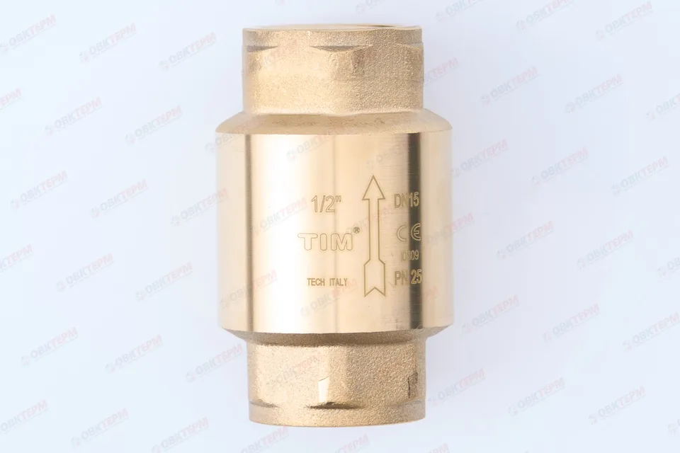 Клапан обратный    TIM  усиленный     1/2"  (лат.шток)   (50)