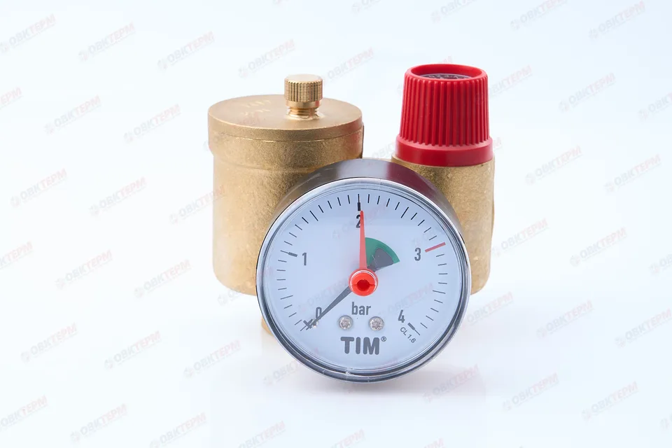 Группа безопасности котла     TIM  КОМПАКТ  1"-3 bar    (JH-1023)   (1шт/12ящ)