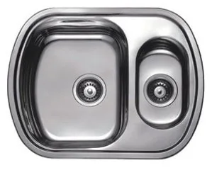 Мойка FRAP 0.8 мм двойная 60*49*19 матов          FS4960T * (8 кр)