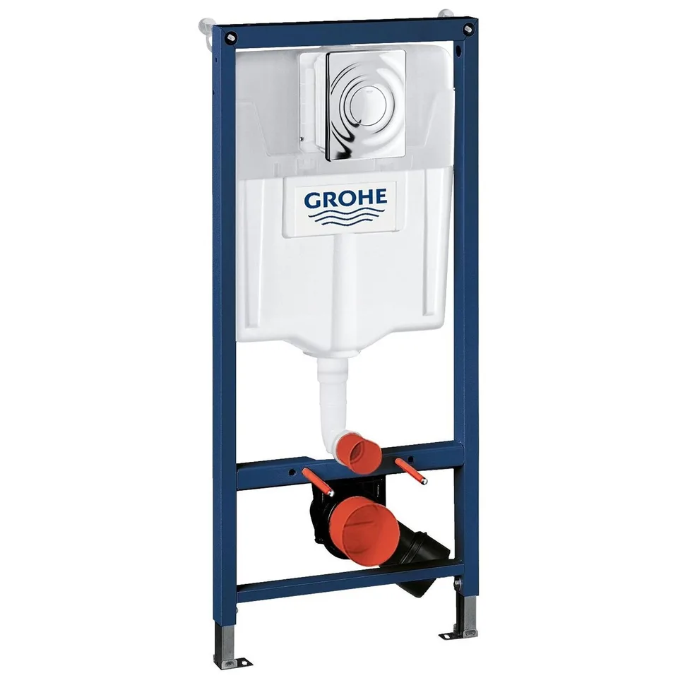 Инсталляц. сист д/унитаза GROHE Rapid 3в1 (механическая кнопка круглая)