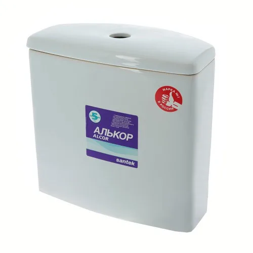 SANTEK бачок "Алькор" (унитаз Алькор), нижний подвод (170мм)