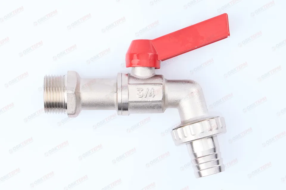 Кран поливочный Valtec со штуцером 3/4" (56ящ/7)