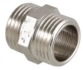 Ниппель 1 1/4" никель (Valtec) (10уп/60ящ)