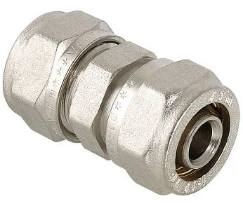 Соединитель обжимной Valtec 16 (10уп/140ящ)