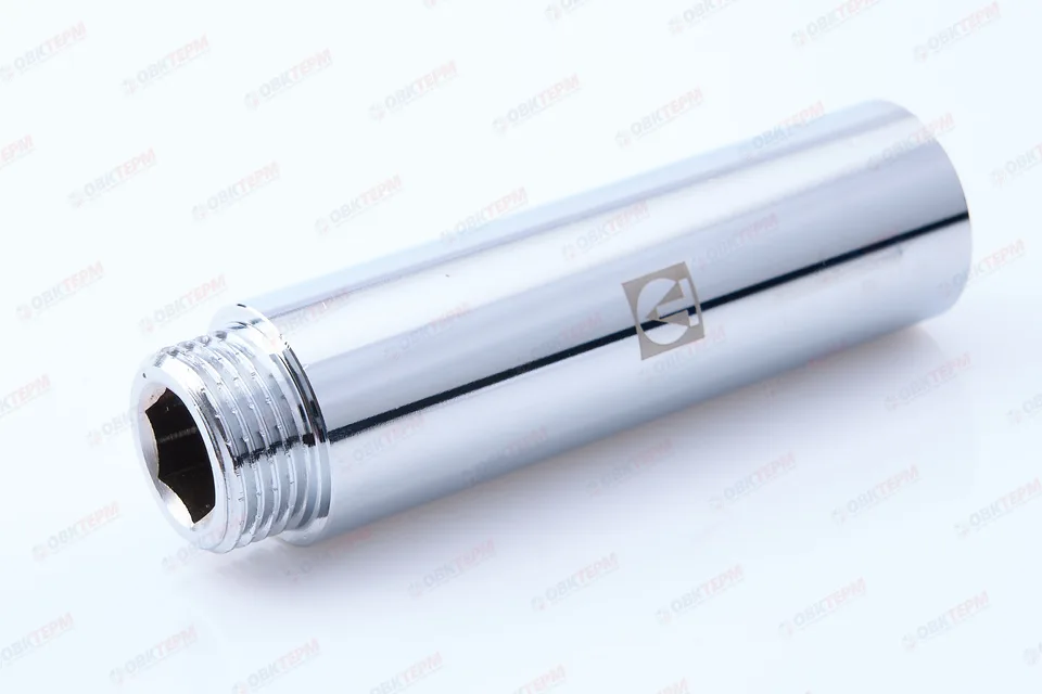 Удлинитель 1/2" вн *80 мм хром (Valtec) (/10шт)