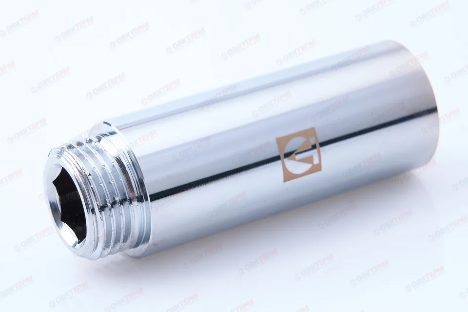 Удлинитель     1/2" вн *60 мм     хром (Valtec)   (/10шт)