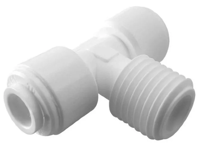 Тройник 1/4"OD* 1/4" MIP* 1/4" OD