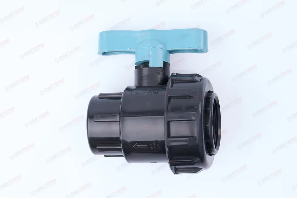 Кран         БРС     1" в         ПНД  ИТАЛ   (120/10шт)