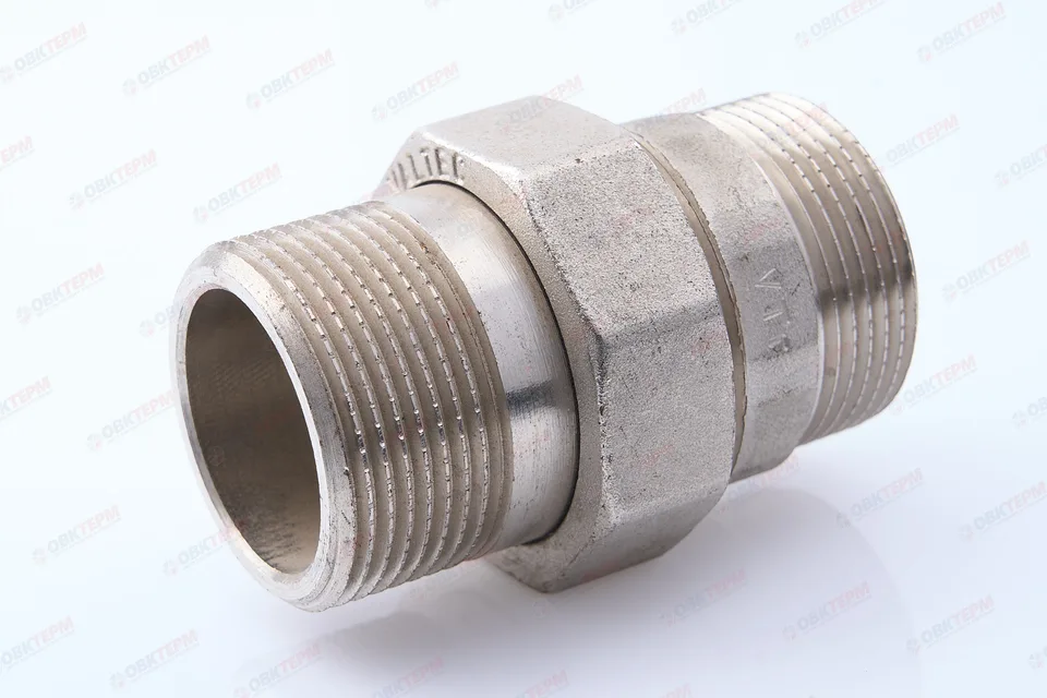 Американка прямая разъемная     1 1/4" нн  хром    Valtec    (   /5)