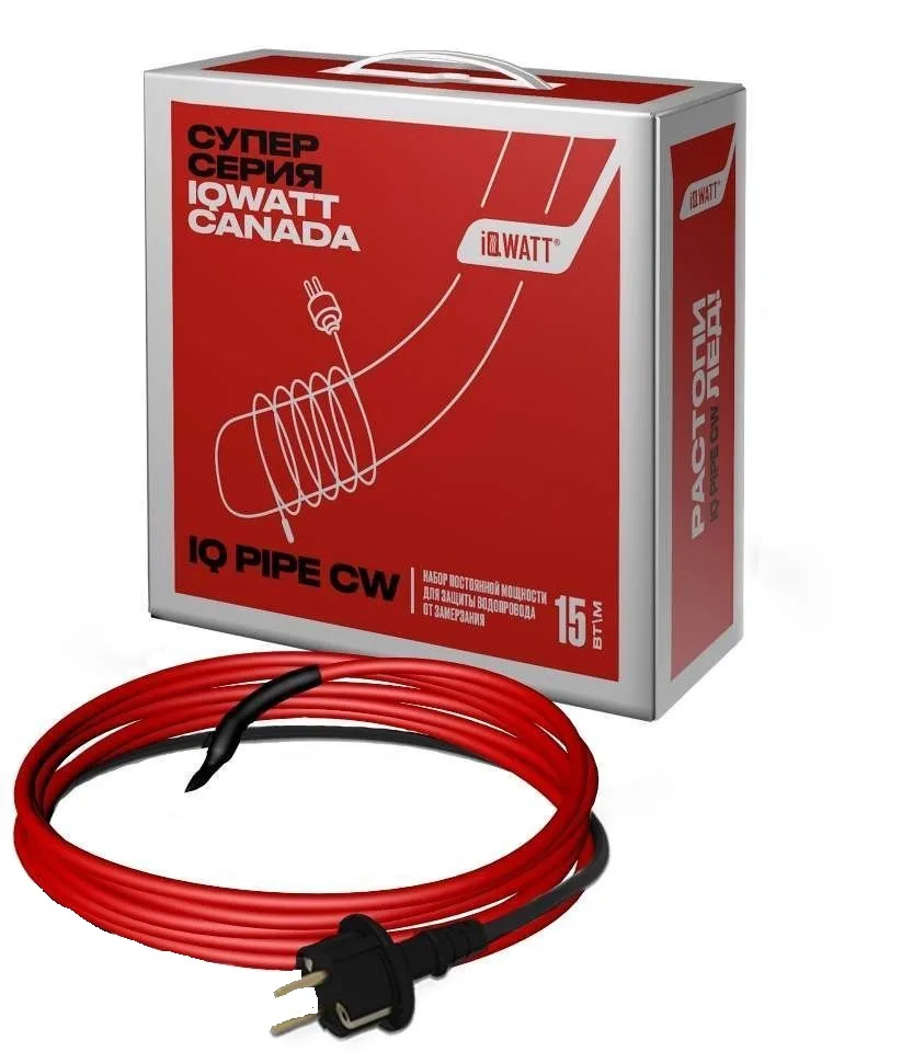 Комплект для обогрева труб IQ PIPE CW 20м