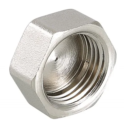 Заглушка 1 1/2" в никель Valtec