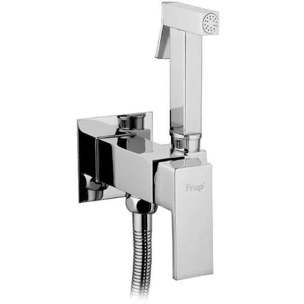 Смеситель с гигиеническим душем FRAP F7506 латунь /хром