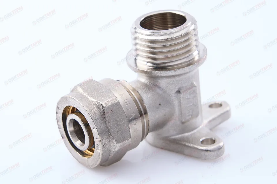 Водорозетка  обжимная  Valtec 16 * 1/2"    наруж       (10уп/90ящ)