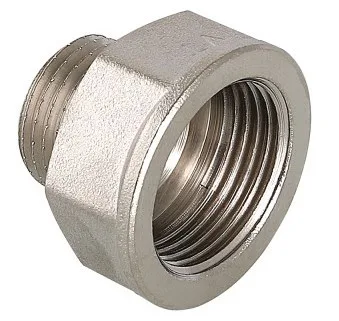 Переходник 1 1/2" в - 1 1/4" н никель (Valtec) (/8шт)