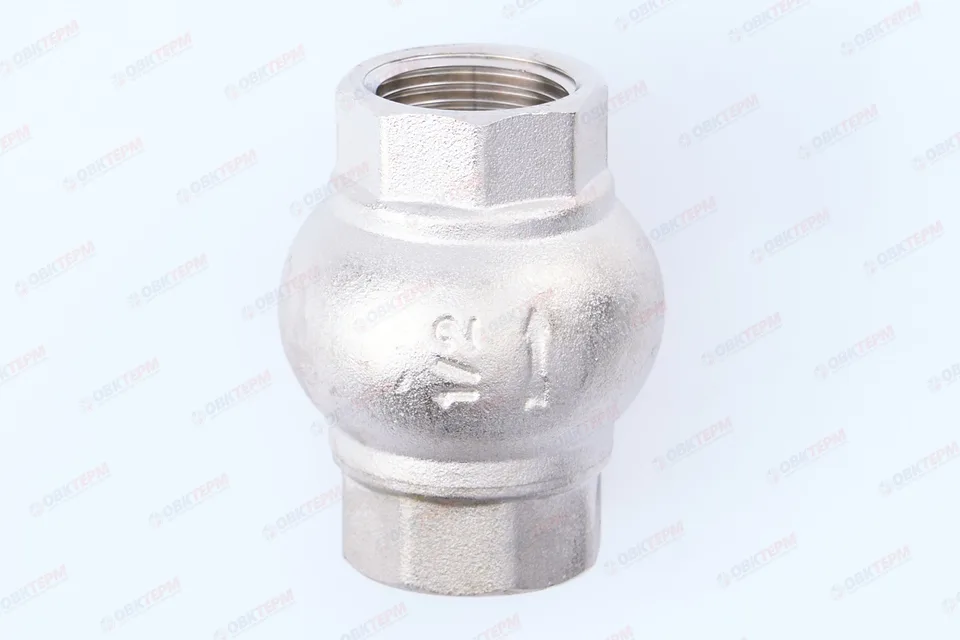 Клапан обратный VALTEC 1/2" (латун золотник) (13шт)