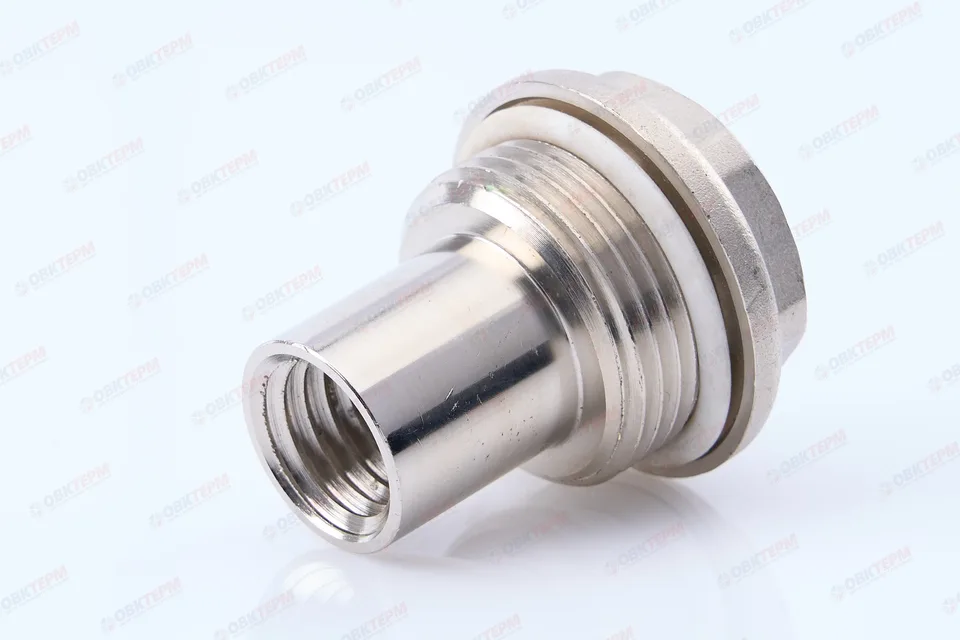Удлинитель потока для радиаторов лев. 1/2"  Valtec  (5уп/80ящ)