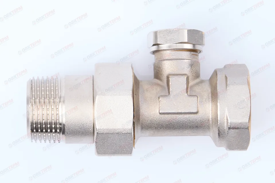 Кран рад.      Valtec Клапан настроечный  для радиатора прямой 3/4"      (80ящ/10)