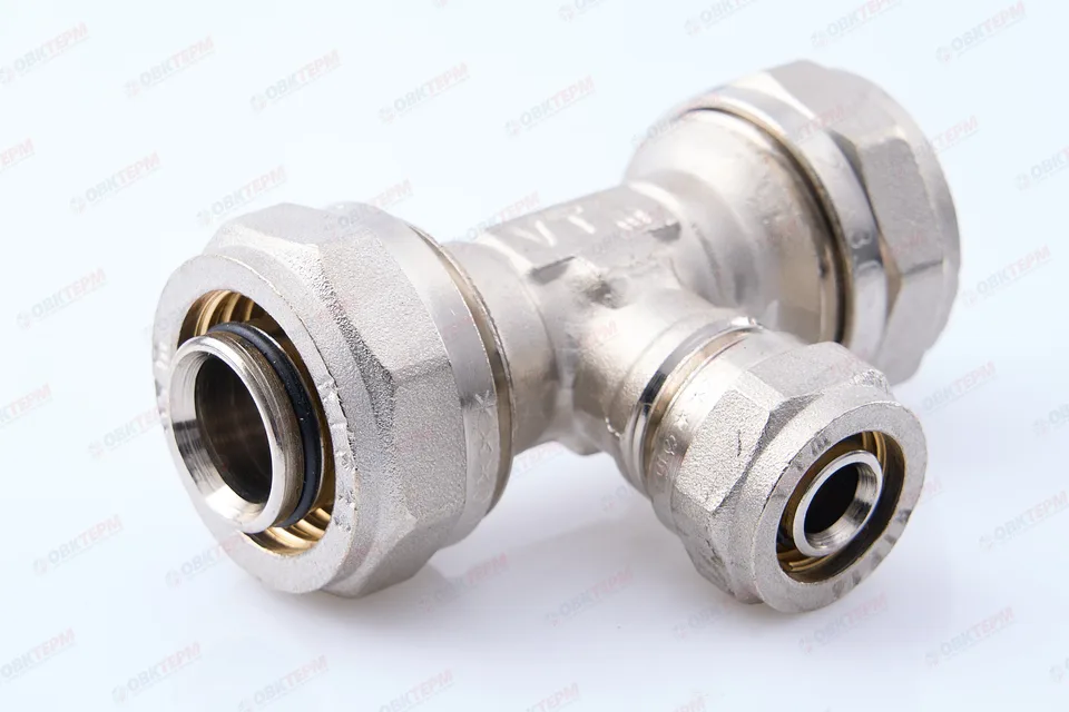 Тройник обжимной Valtec 26*16*26 (5уп/30ящ)