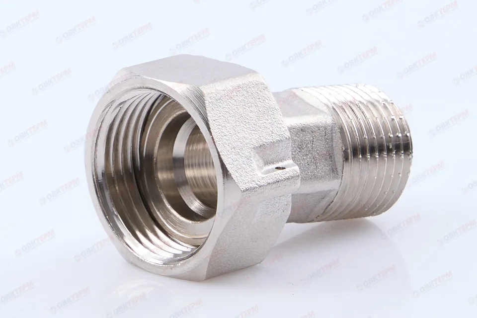 Полусгон с накидной гайкой   1/2"Н - 3/4"В  (Valtec)   (10уп/140ящ)