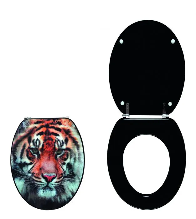 Сиденье для унитаза WIRQUIN "Tiger", МДФ
