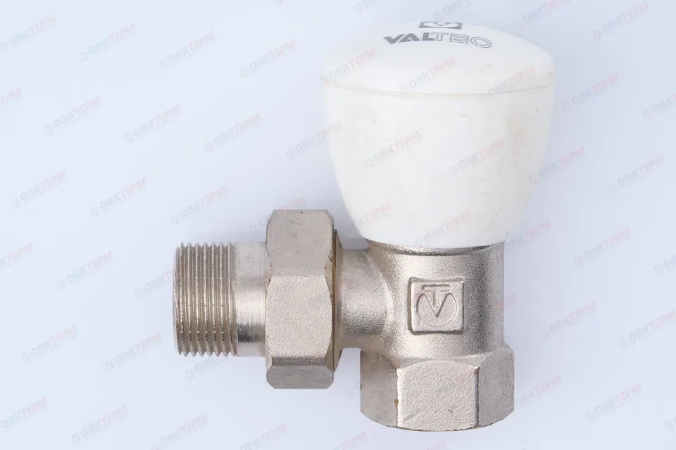 Кран рад. Valtec Клапан ручной для радиатора угл.3/4" (верх) ( /7)