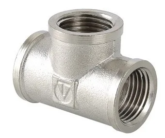 Тройник 1 1/2" ввв никель (Valtec)