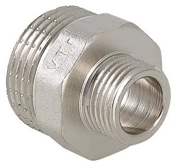 Ниппель 1 1/4" н - 1/2" н никель (Valtec)