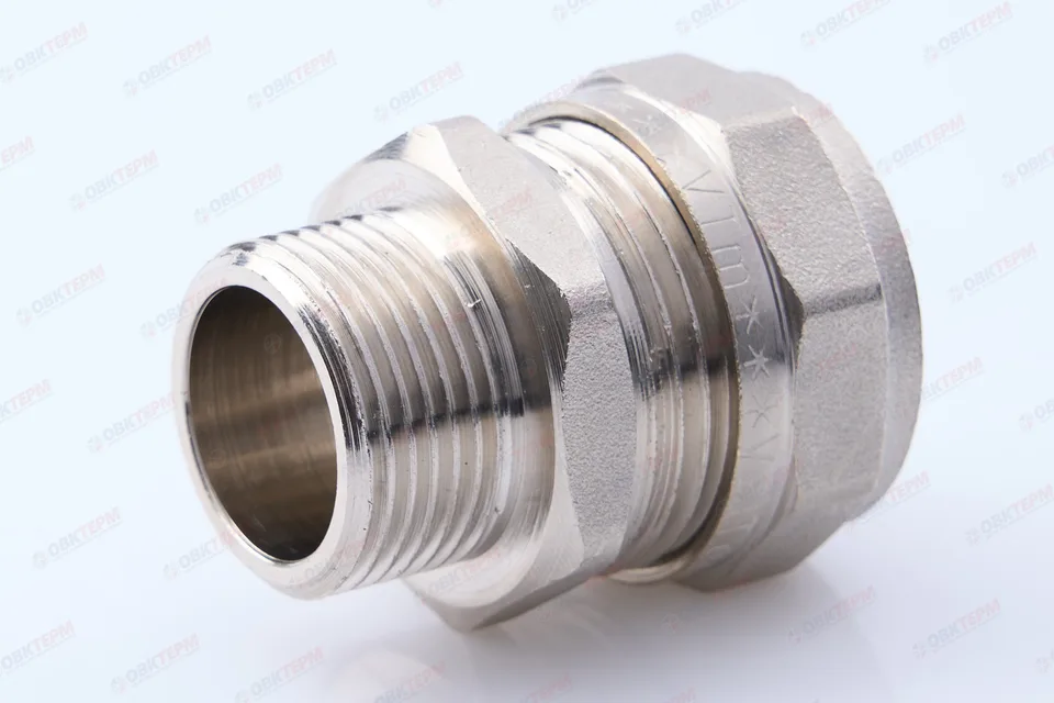 Соединитель  обжимной с переходом на н. р Valtec 26* 3/4"             (5шт)