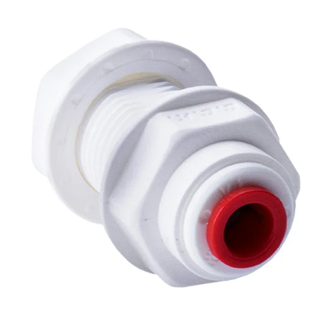 Фитинг выходной 1/4"- 1/4"QF, красный (1 шт) Барьер