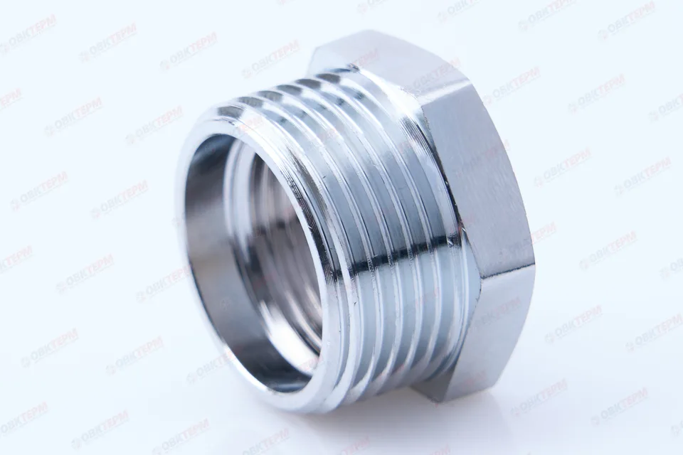 Футорка 3/4" х 1/2" Хром TIM (40шт)
