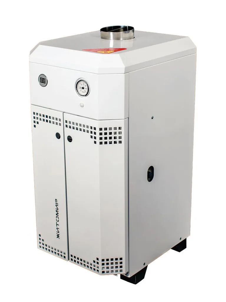 Котел газовый   Житомир  10 КС-Г-010 СН Sit + гор.вода (котел + колонка, с трубой Ø130, max 2 bar)