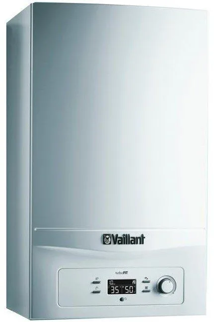 Котел газовый Vaillant VUW 242/5-2 turbo FIT (H-RU) (24 кВт, 2-х конт., турбо, без трубы)