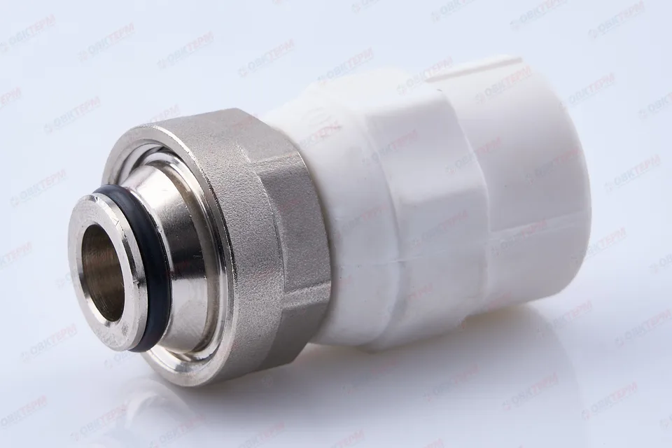 Соединитель с накидной гайкой 20 * 3/4  (  Eurokonus )    (Valtec )   (10шт)