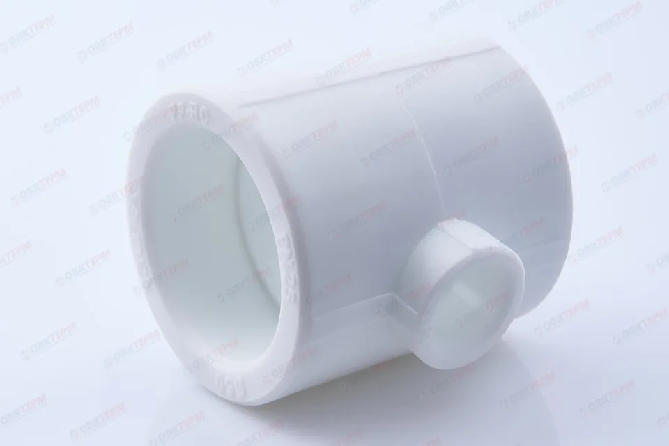 Тройник  50*20*50      (VALFEX)  белый  (40/10)
